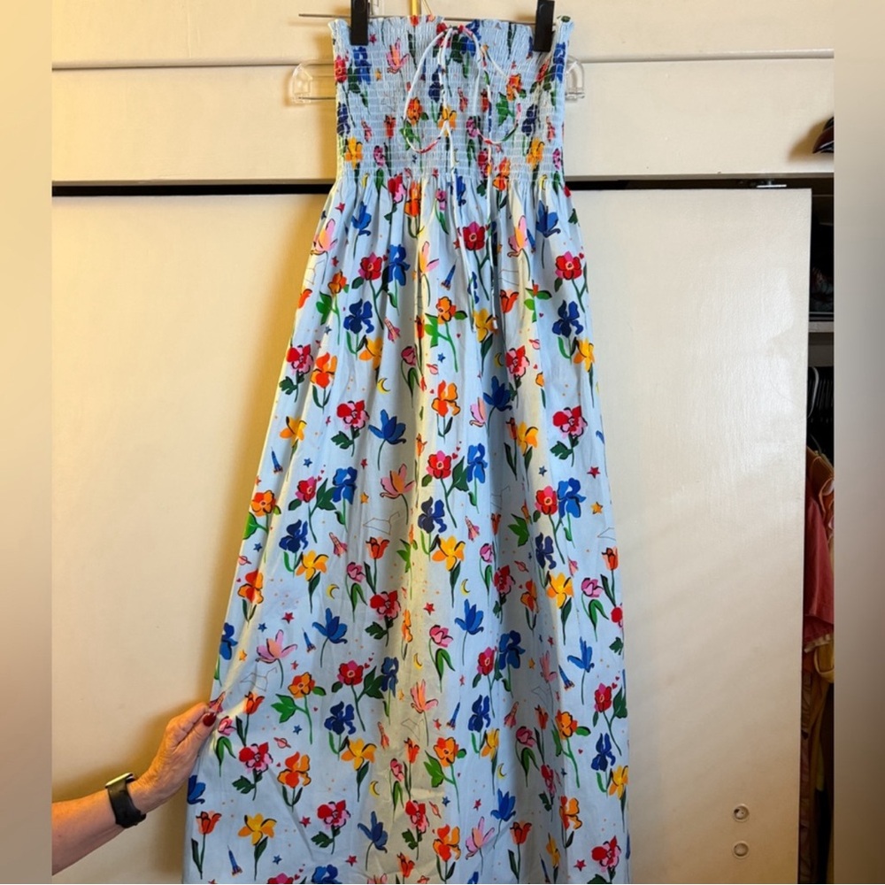 Hill House blue floral dress